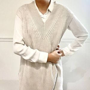 Light Grey Knit Vest